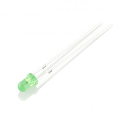 LED  3mm,  Red, Green, Yellow, Blue, White