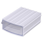 Modular electronic components storage box 