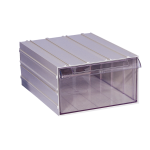 Modular electronic components storage box 