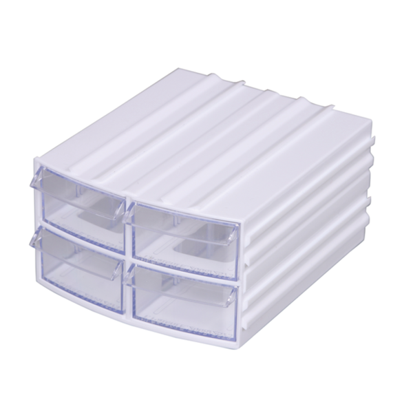 Modular electronic components storage box 705(11,5X10,5X6)cm