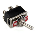 DPDT Switch Lever Metal 12V - 6 Pin