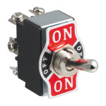 DPDT Switch Lever Metal 12V - 6 Pin