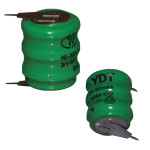 Ni-MH 3.6V 80mAh 14H 8MA Button Cel Battery
