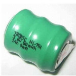 Ni-MH 3.6V 80mAh 14H 8MA Button Cel Battery