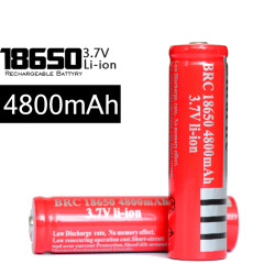 Rechargeable Battery Lithium Li-Ion 18650 3.7v 4800mah 