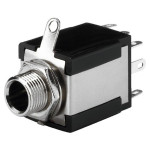 6.3 mm Stereo and Mono Panel Jacks T-638JS
