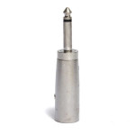 3-Pin XLR Male To 1/4 6.35mm Mono Male Plug Audio Cable DJ
