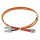 SC-ST 50/125 OM2 Duplex Multimode Fiber Optic Cable (3m)