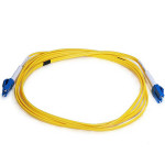 LC-LC 9/125  Duplex Single-Mode Fiber Optic Cable - Yellow - 3M