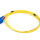 Fiber Optic, Single-Mode LC/SC, 9/125 µm, OS2, 3m , Yellow