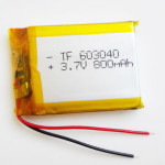 3.7v 800mah Lipo  Battery