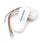 Wireless 4 Channels ON/OFF 220V Remote Control Switch 