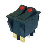 Double-poles Double throw Rocker Switch KCD4-202/MN
