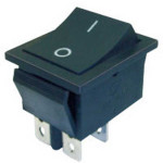 Rocker Switch  4 pin  16A/250V