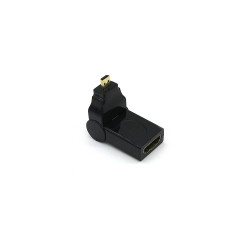 Micro HDMI Male To HDMI Female Adjustable Adapter