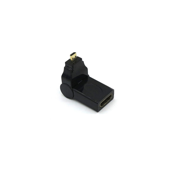 Micro HDMI Male To HDMI Female Adjustable Adapter