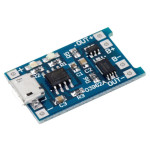 TP4056 Lithium Charger Module with Battery Protection