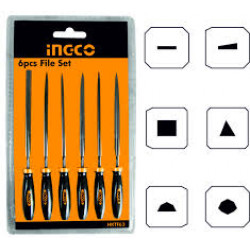  6pc Needle File Set 160x4mm