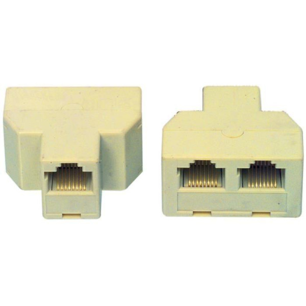 Adapter RJ45 To 2 RJ45  F/F