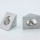 Silver VSlot 90° Corner Connector (Made in Algeria)