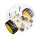 Chassis 140mm robot 2 motors with encoders 