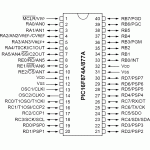 PIC 16F877A - 40 Pin 20MHz 8K 8A/D 