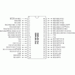 MICROCHIP  PIC18F4550-I/P  8 Bit Microcontroller, Flash, PIC18F4xxx, 48 MHz, 32 KB, 2 KB, 40 Pins, DIP 