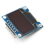 0.96inch  OLED Display Module - SPI/I2C - 128x64 - 4Pin (White) 