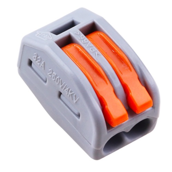Wago 2 Way Electrical Wire Connector 