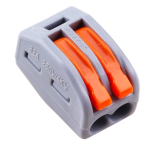 Wago 2 Way Electrical Wire Connector 