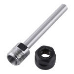 C12-ER16A-100 Collet Chuck Holder CNC Milling Extension Rod Straight Shank