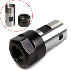 ER16 Collet Chuck Holder Motor Shaft Extension Rod Inner Hole 8mm