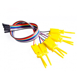 10pin Female jumper wire to test hook clip