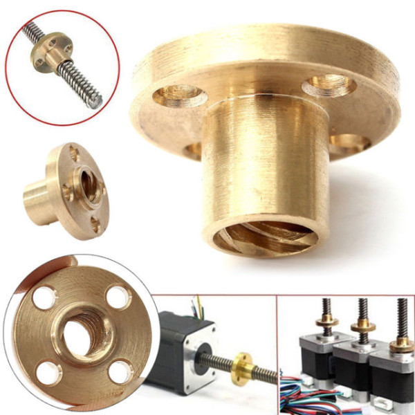 T8 Brass Nut