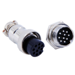 GX16-9 9Pin 16mm M/F Wire Panel Circular Connector
