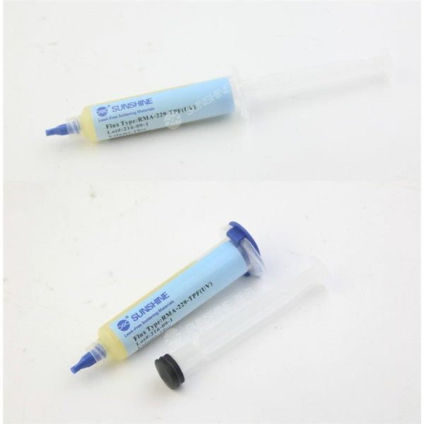 RMA-229-TPF (UV) solder flux (10CC syringe)