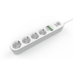 LDNIO SE4432 - 4 Power Sockets + 4 USB Ports Charger