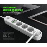 LDNIO SE4432 - 4 Power Sockets + 4 USB Ports Charger