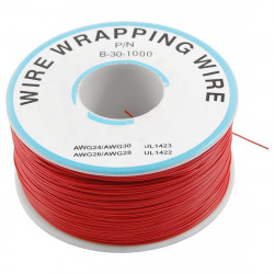Red 250m 30AWG Silicone Wire