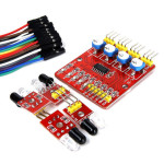 4 Channel Infrared Detector Tracked Photoelectricity Sensor