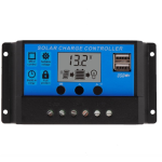 PWM 30A Dual USB Solar Charge Controller 12V 24V