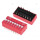 2.54mm 8Positions 16Pin Red DIP Switch