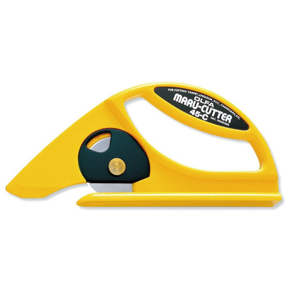 Carpet /lino cutter with a disc blade 