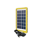6V 3W 500mAh PV Power Solar Panel Battery Charger with DC Output