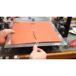 200X200mm 12v Flexible Silicone Heated Mat