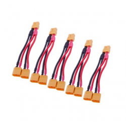 1 Male XT60 to 2 Female XT60 Adapter