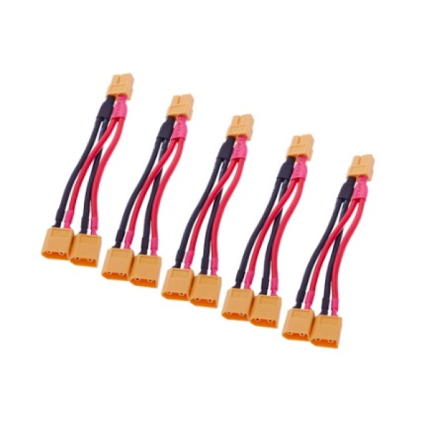 1 Male XT60 to 2 Female XT60 Adapter