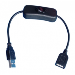 USB Male to Female Extension Power Cable 30cm