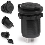 12V Waterproof  Cigarette Lighter Socket