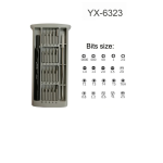 YX6323  22 in 1 Precision Screwdriver  Set 